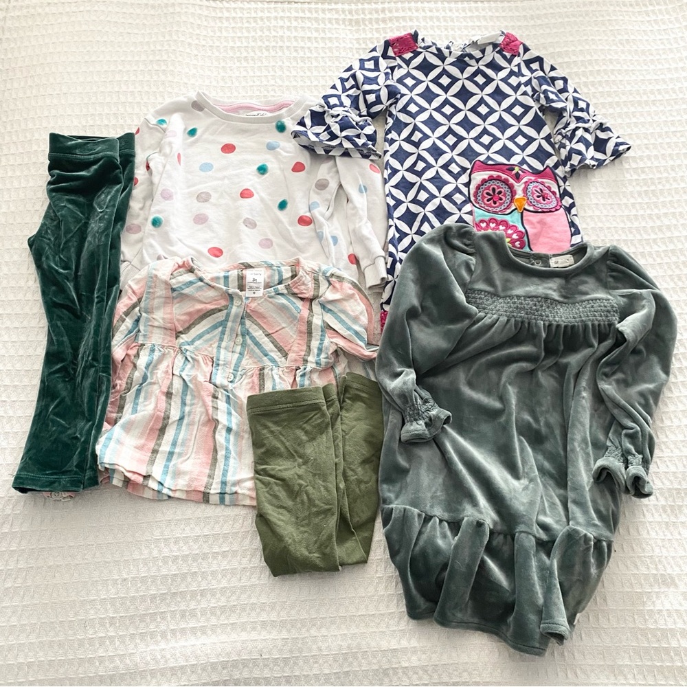 Girls size 3T clothing bundle Carter’s Crewcuts